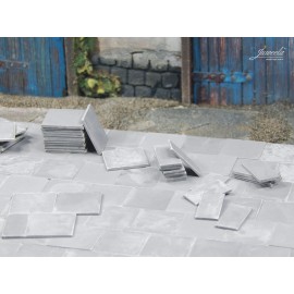 Juweela Betontegel 25x50 Donker Grijs 140 stuks